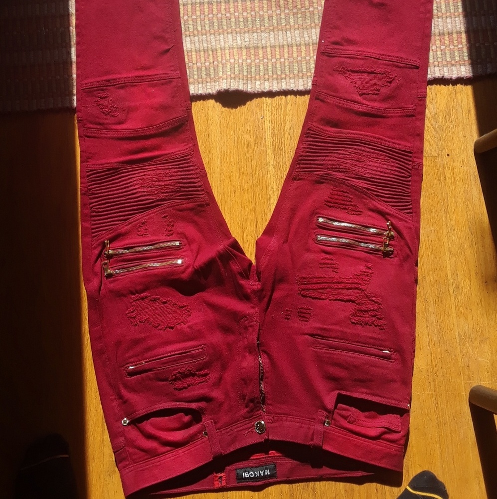 Pair of Makobi jeans